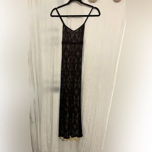 Vintage Lace BodyCon Maxi Dress by Cirrca Design Clothing 🌵M